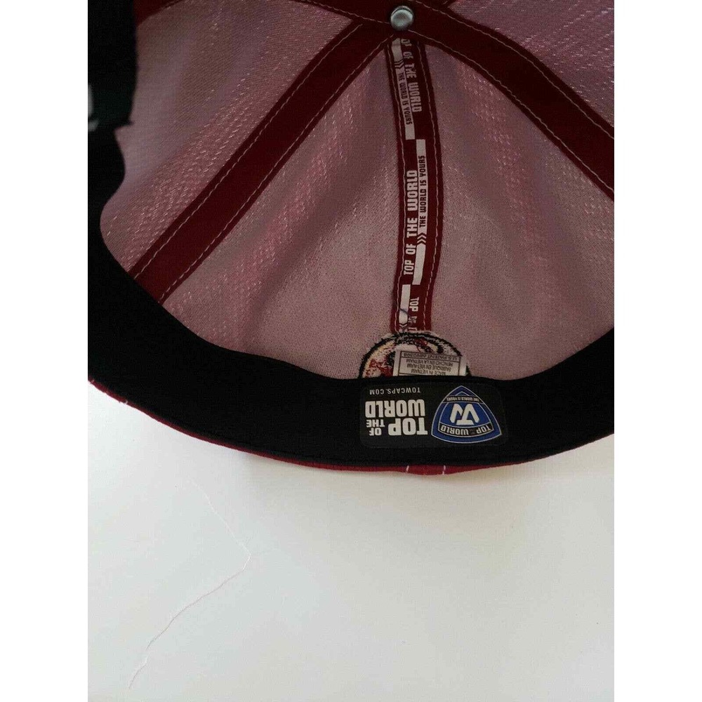 Florida St Seminoles NCAA Top of the World Mesh Baseball Cap Hat Elastic Brim - Picture 5 of 6
